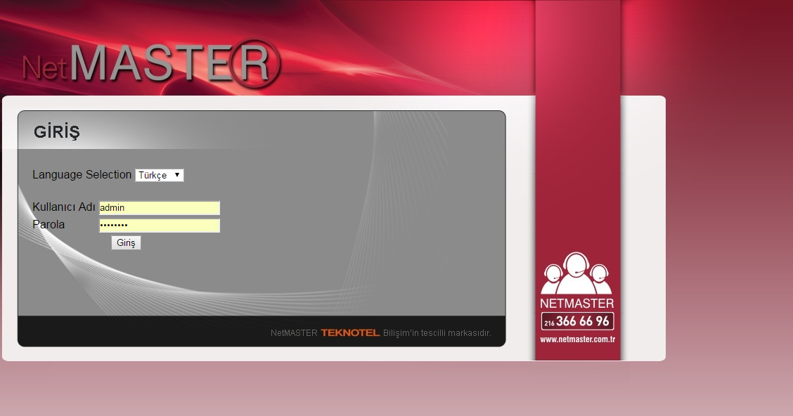 Kablo Netmaster Modem Şifresi Ögrenme