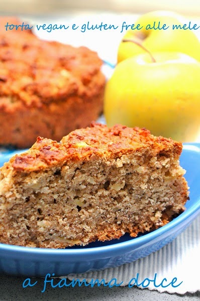 torta vegan e gluten free alle mele