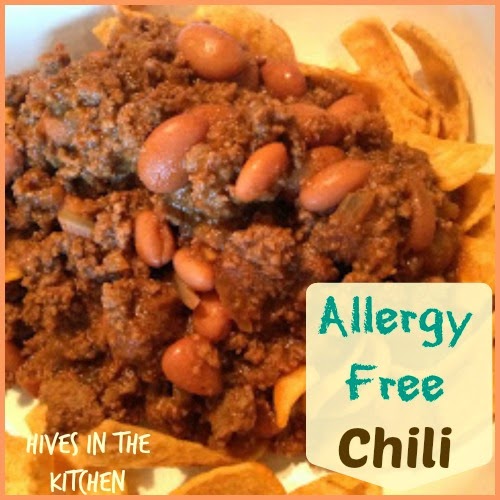 Hives in the Kitchen Allergy Free Chili
