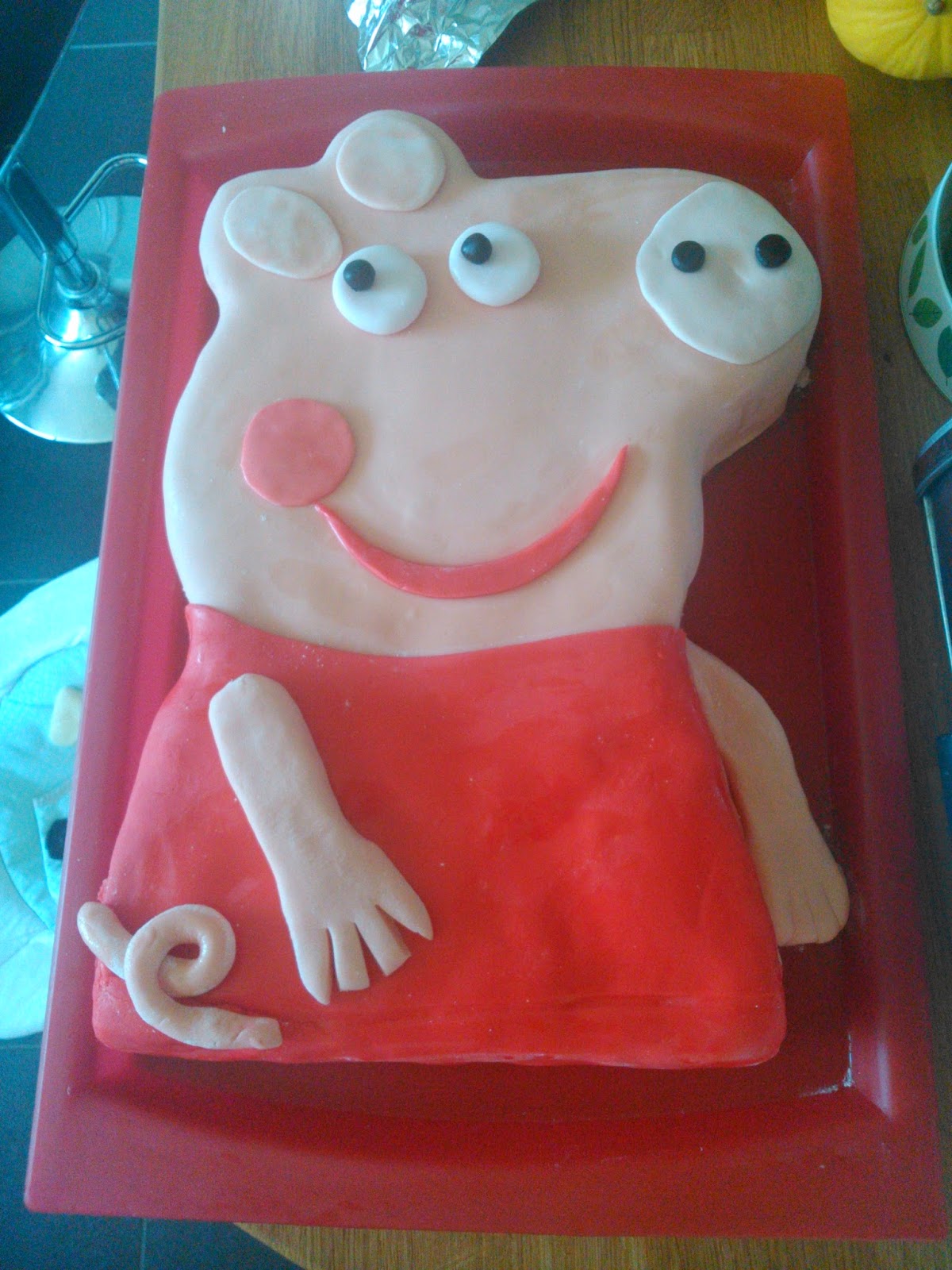 Peppa Pig Shaped Cake Tin Peppa Pig Shaped Cake Tin