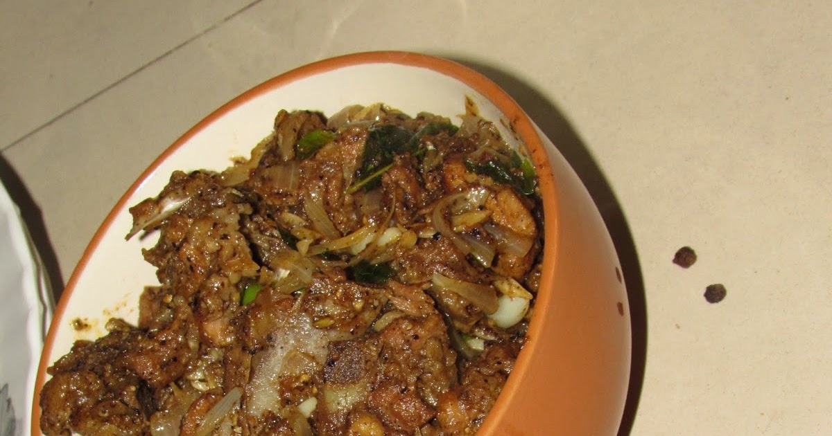 Mutton Pepper Fry | Mutton Milagu Varuval (Simple Method)