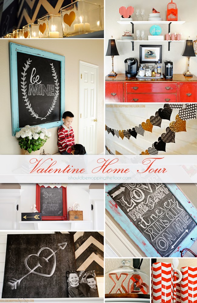 Valentine S Decor Home Tour I Should Be Mopping The Floor