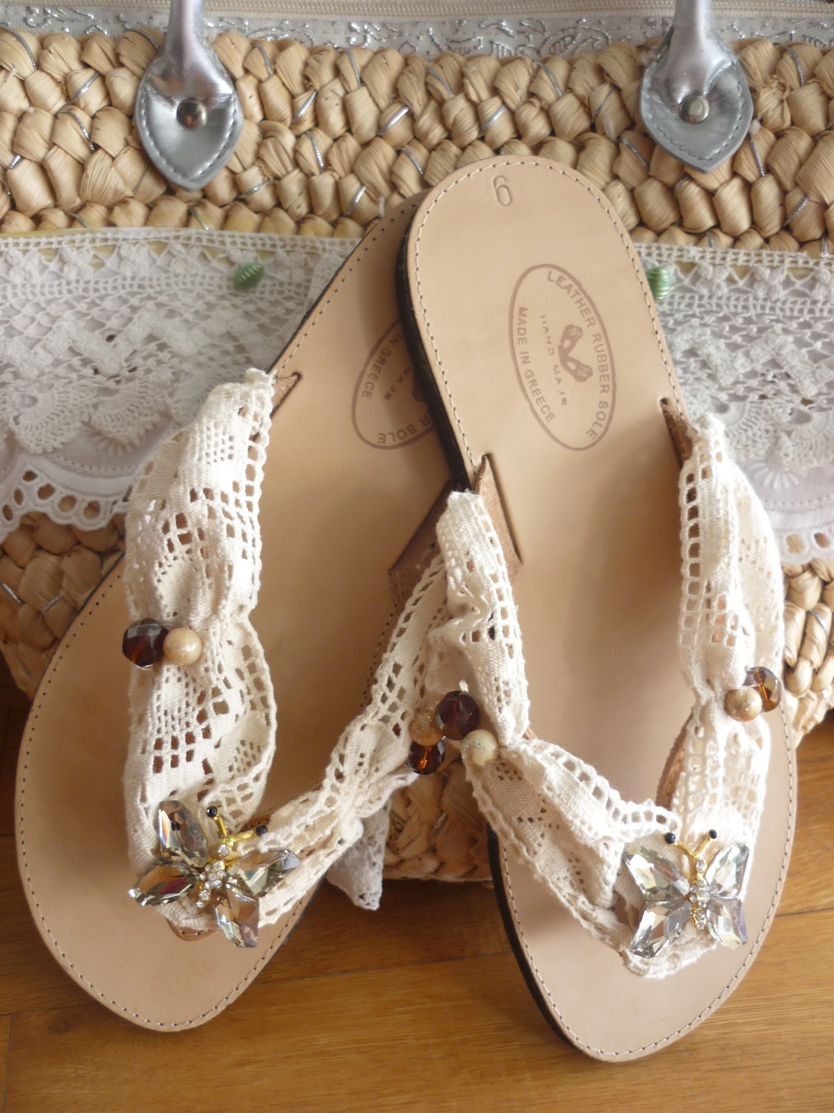 Handmade Sandals by Elizabeth 2012