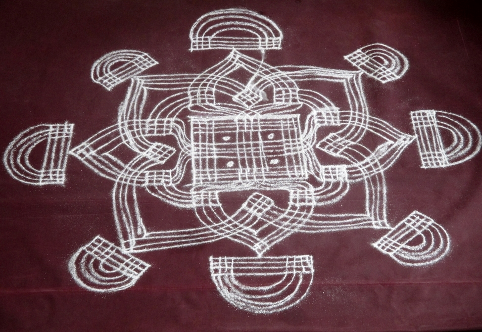 Friday Padi Kolam with video