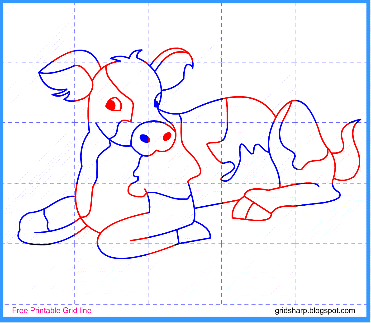 Free Worksheet Grid Drawing Worksheets free grid line printable calf drawing worksheets for kids download online pi