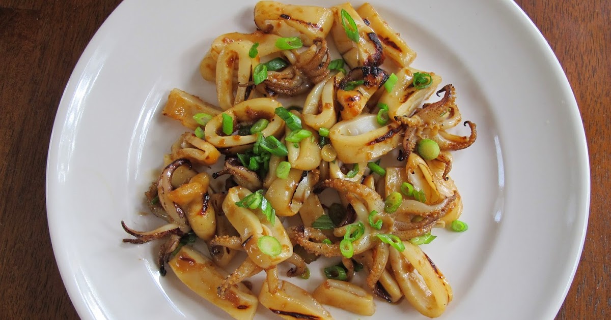 Kitchen Sink Diaries: Grilled Japanese-Style Squid