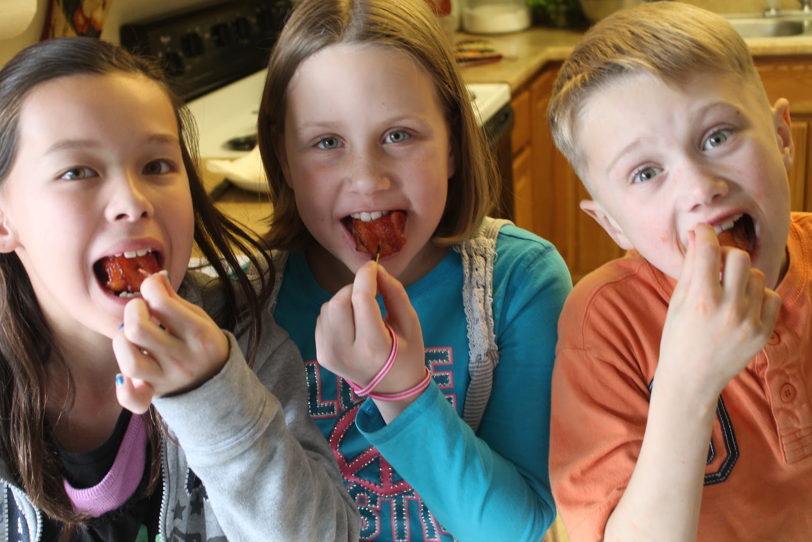 *Riches to Rags* by Dori Bacon Wrapped Water Chestnuts