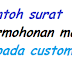 Contoh Surat Permohonan Maaf Kepada Customer