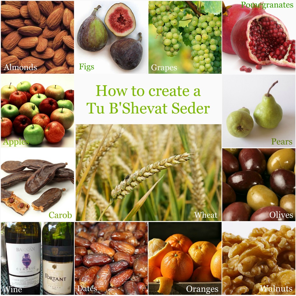 Design Megillah Tu B'Shevat Seder Table