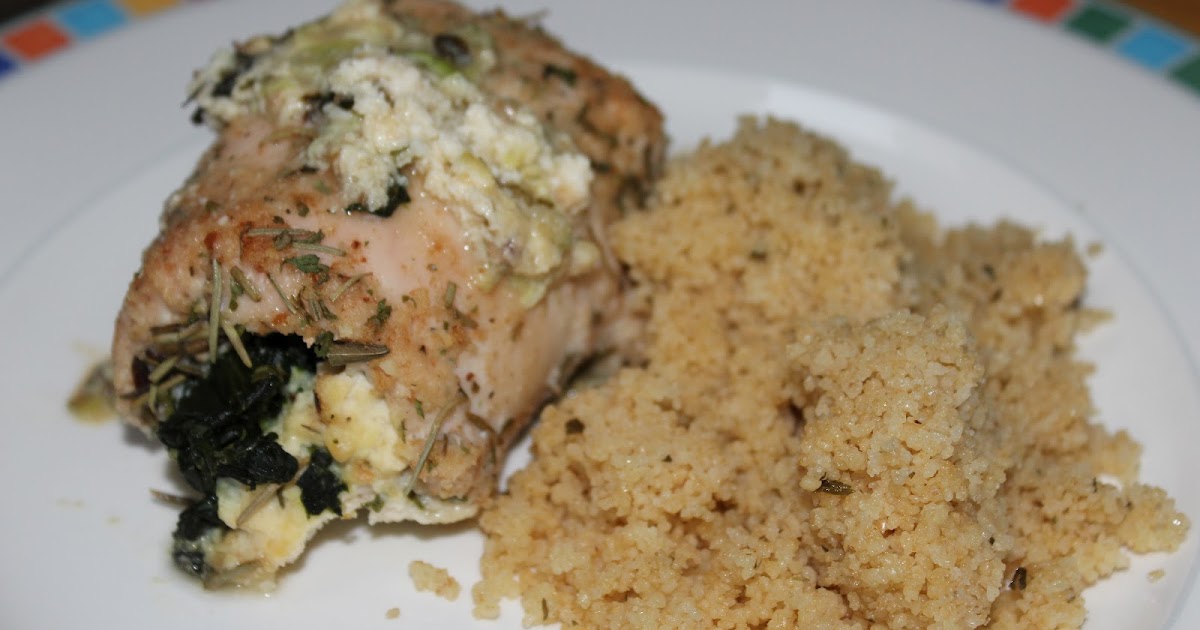 Mommy and Baby food Spinach and Ricotta Chicken for the Whole Family