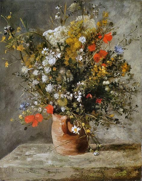 Цветы в вазе 1866
