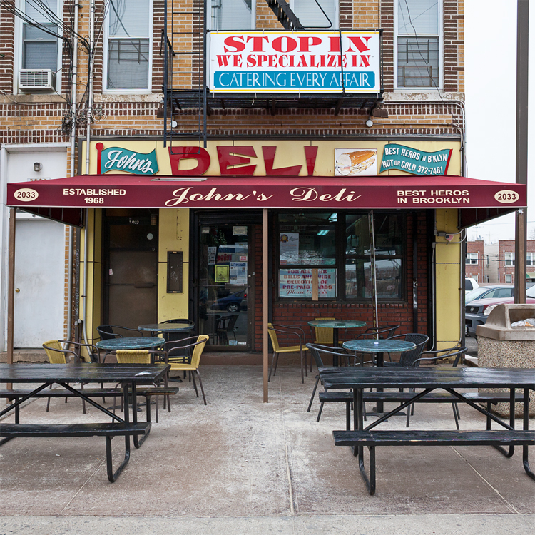 James and Karla Murray Photography John's Deli in Bensonhurst, Brooklyn