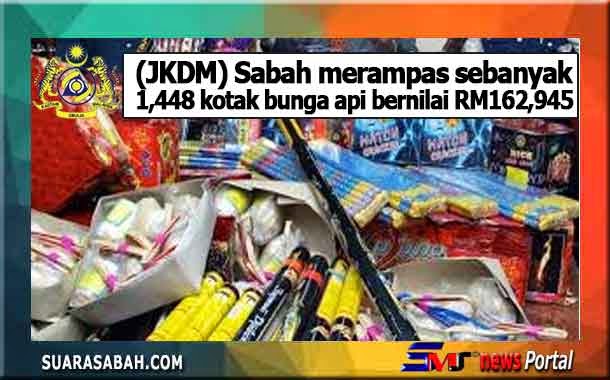 Jabatan Kastam Diraja Malaysia Rampas Mercun PORTAL BERITA SATU SABAH