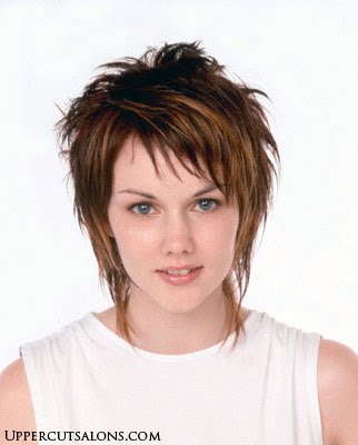 Trendy Short Hairstyles Shag Hairstyles For Girls
