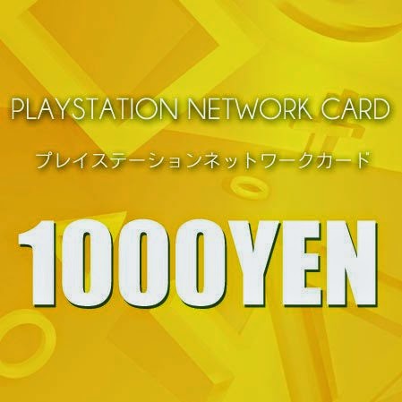 PSN Card 5000 YEN  Playstation Network Japan digital for PSP, PS3