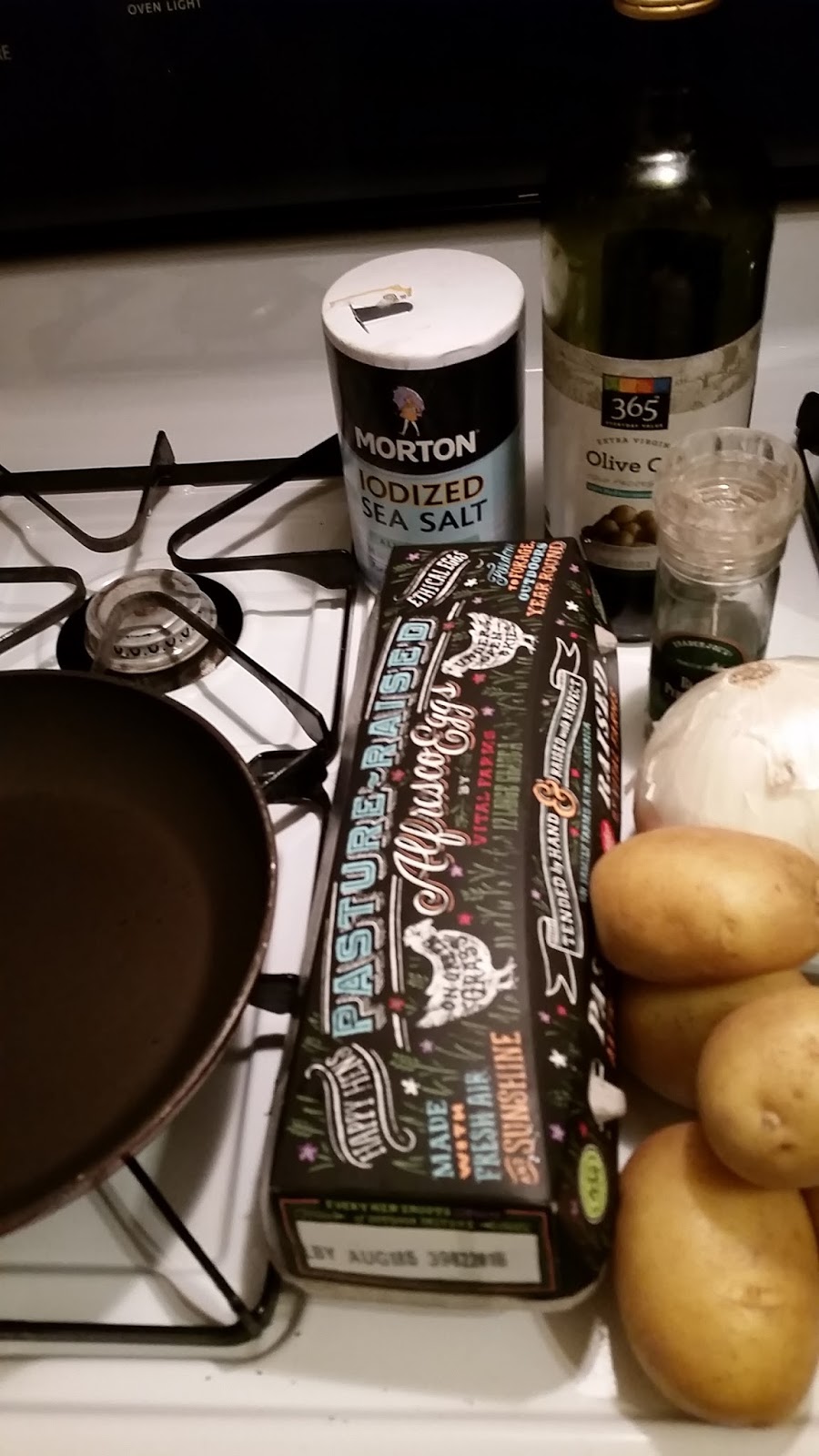 Tortilla Española an unrecipe