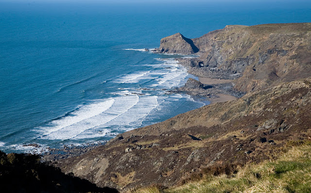 Strangles Beach from High Cliff