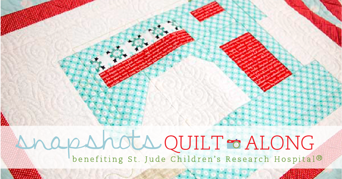 Fat Quarter Shop's Jolly Jabber Snapshots Quilt Along Sew On & Sew On