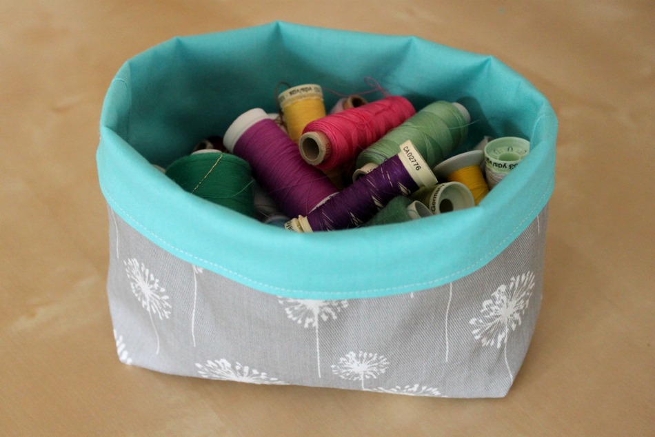 Fabric Storage Basket Sew Delicious