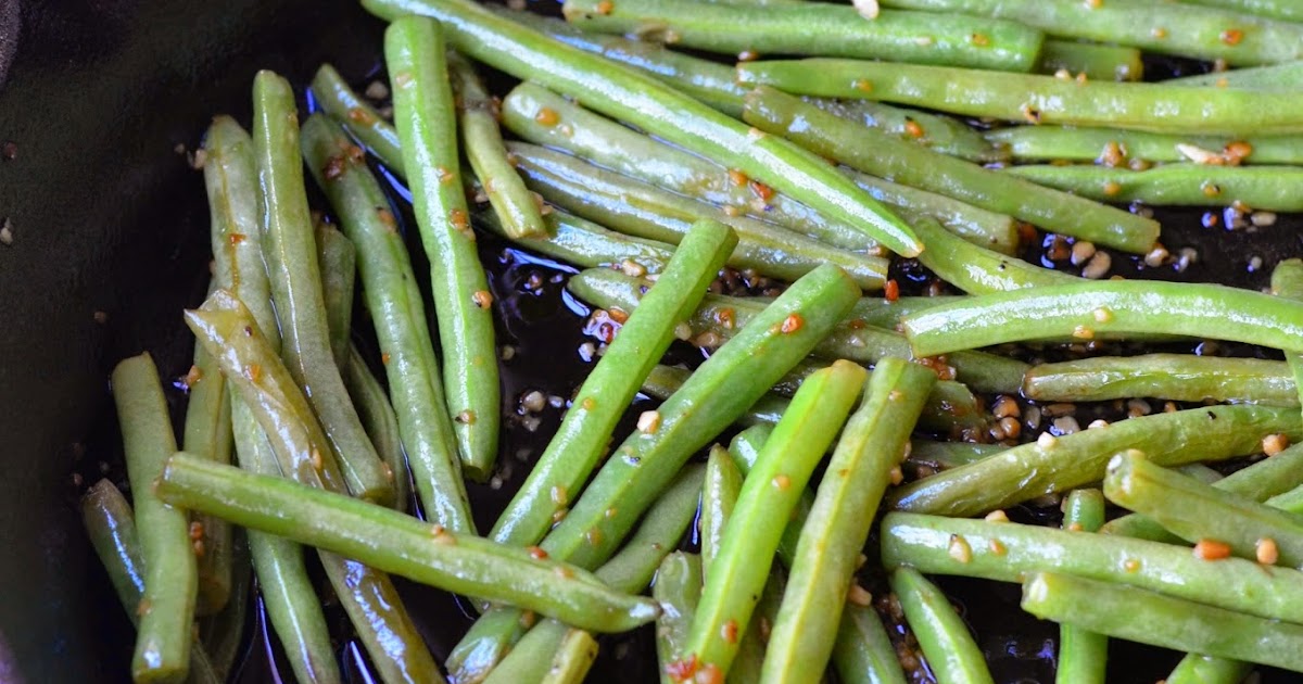 The Savvy Kitchen: Spicy Garlic Green Beans (Gluten-Free)