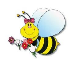 abeja con flores