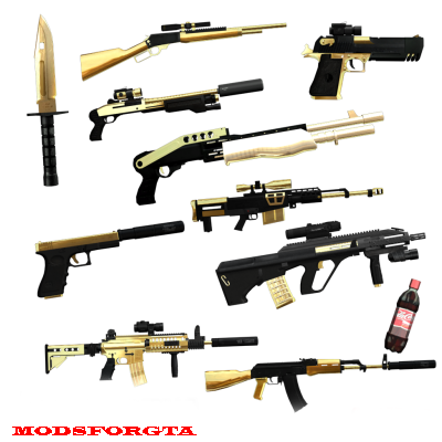Pack de Armas OURO 2