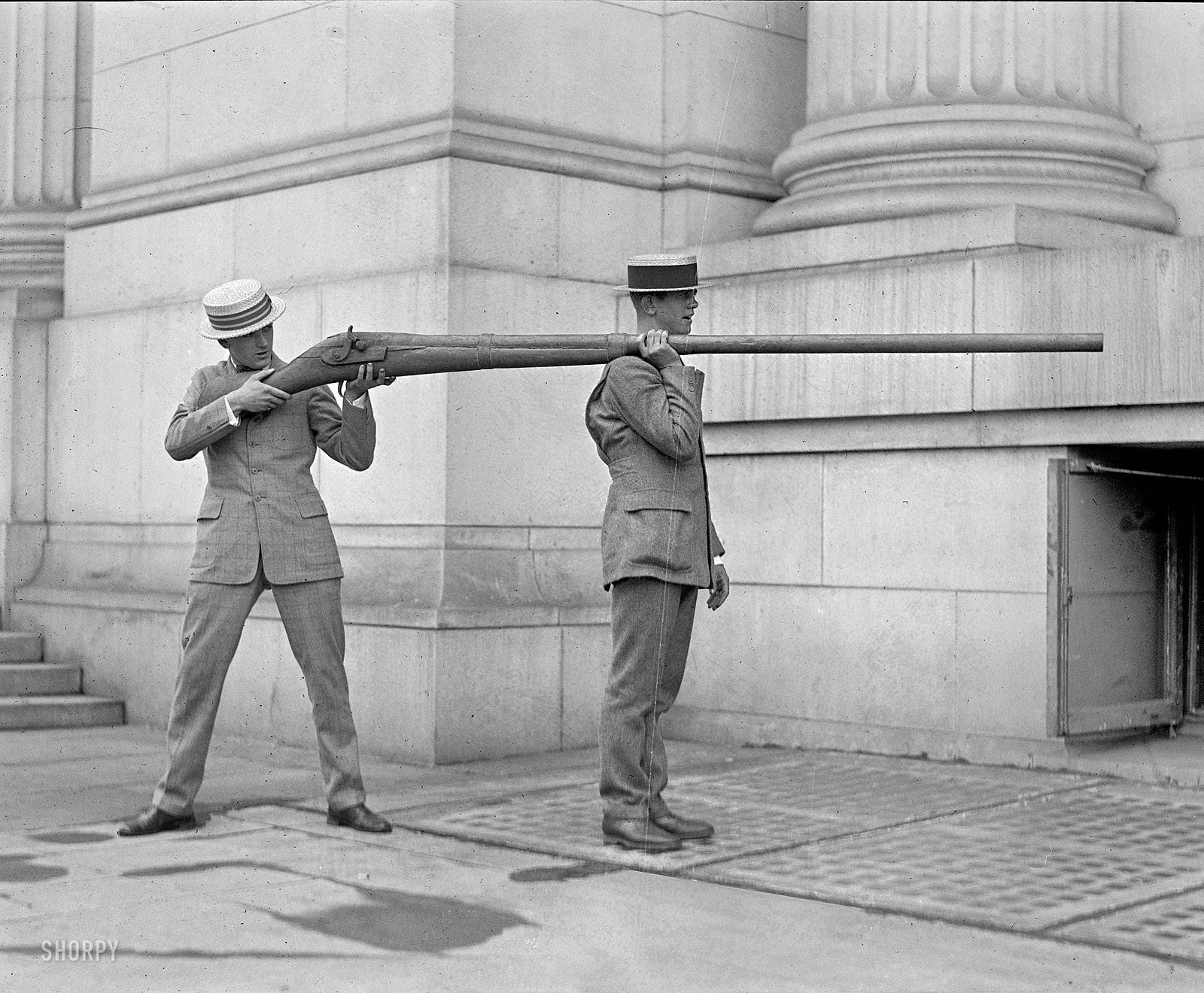  Gun-Firing Drone Under Investigation A+Punt+Gun,+used+for+duck+hunting+but+were+banned+because+they+depleted+stocks+of+wild+fowl