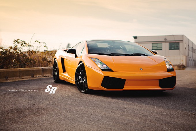 Lamborghini Gallardo on PUR Wheels Lamborghini Gallardo on PUR Wheels