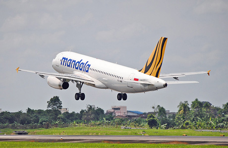 Mandala Airlines Airbus A320 Mandala Airlines Airbus A320