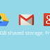 Google gabungkan layanan penyimpan awan Gmail, Google Drive dan Google Plus