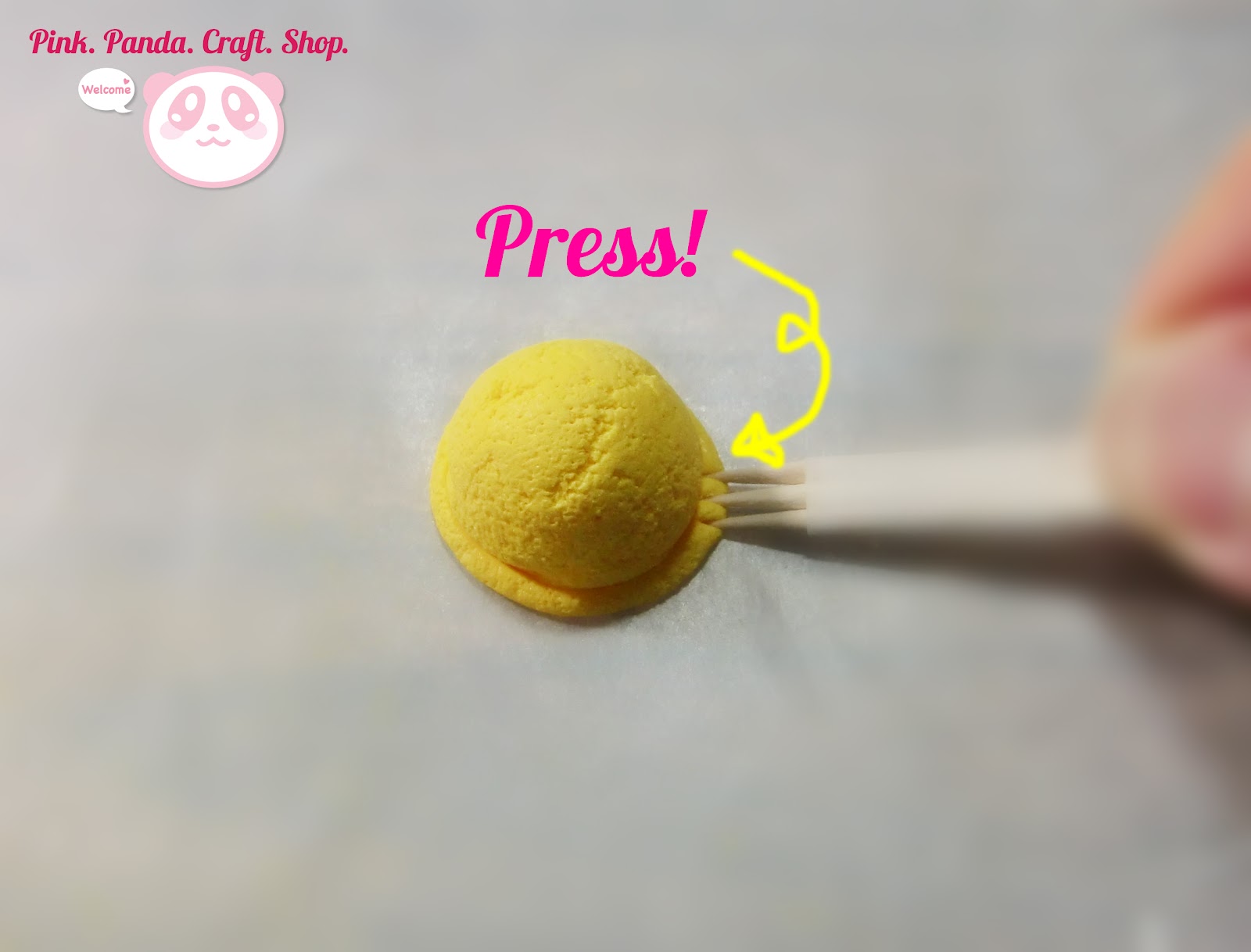 How to make polymer clay icecream scoop