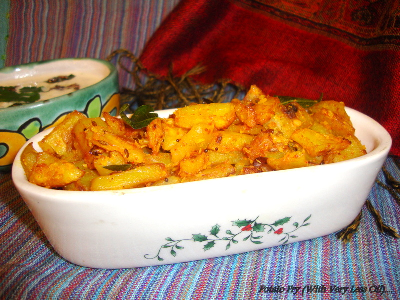 Sailaja Kitchen...A site for all food lovers! Potato Fry Recipe / Easy