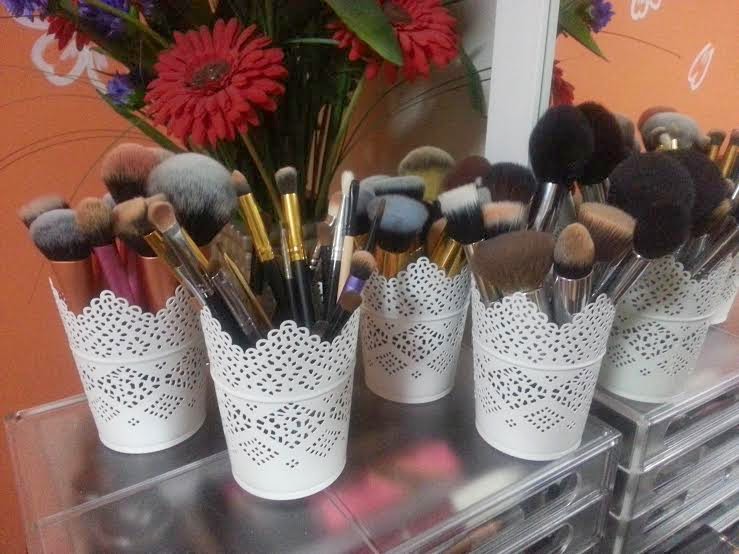 Beauty Makeup Etc New Brush Holders from Ikea