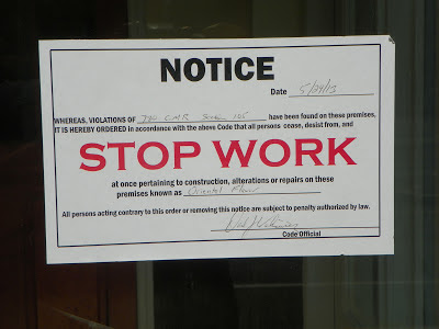 Only in The Republic of Amherst: Safety Stop