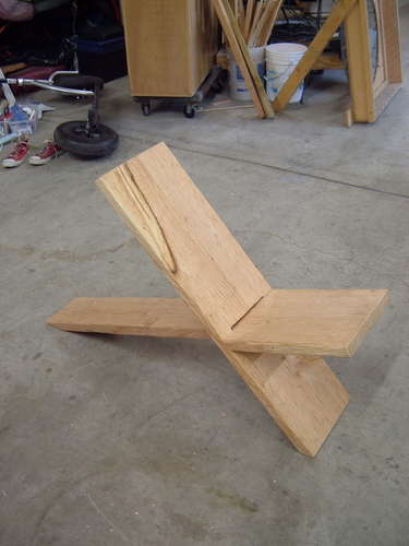 Cómo fabricar sillas a partir de tablones de madera