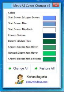 Cara Mengubah Warna Elemen Windows 8 Metro UI