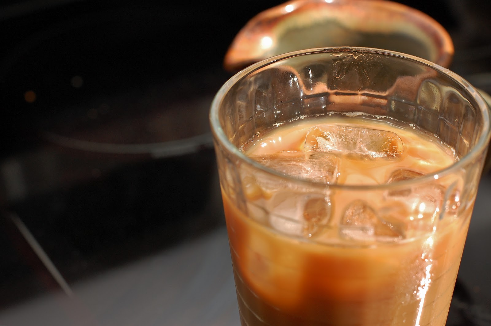 In Michelle's Kitchen Homemade Iced Coffee with Microwave Simple Syrup