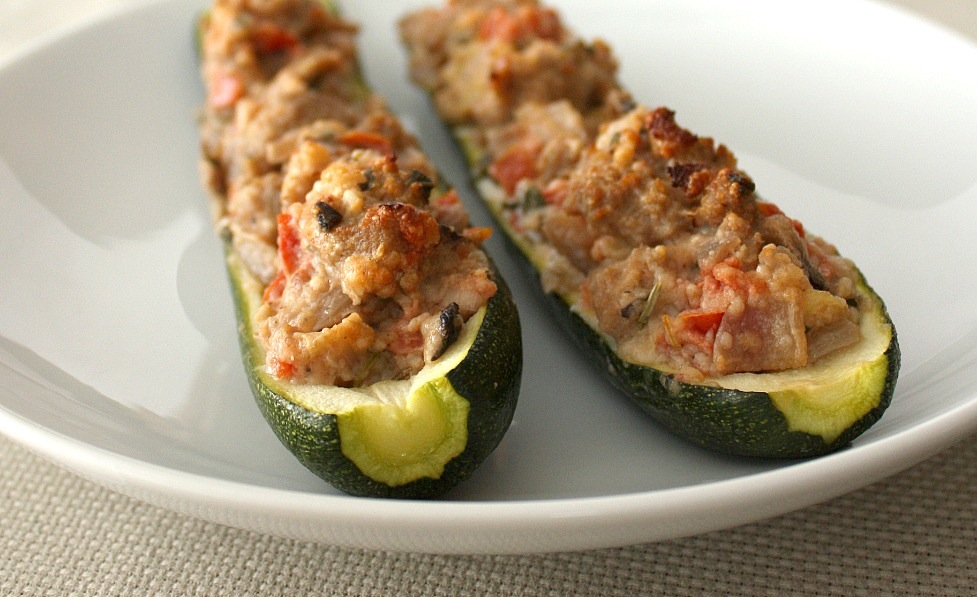 APPLE A DAY Zucchini Boats
