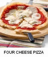 FOUR-CHEESE PIZZA