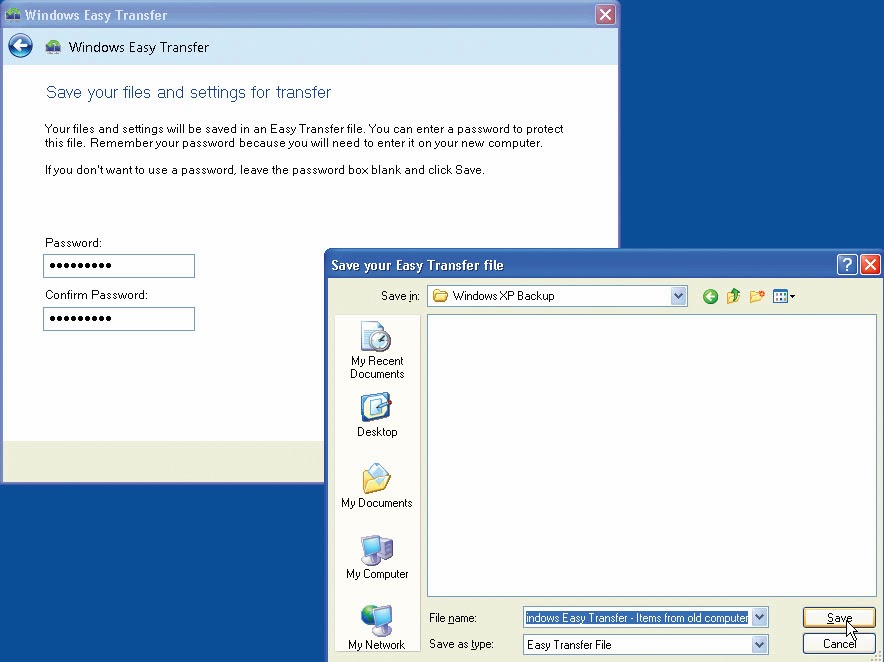 Download free File Setting Transfer Window Wizard Xp trletitbit