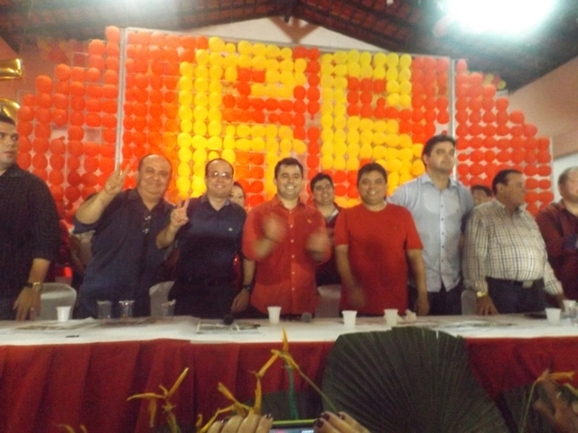 Prefeito de Barra do Corda Eric Costa se filia ao PCdoB com uma grande festa.