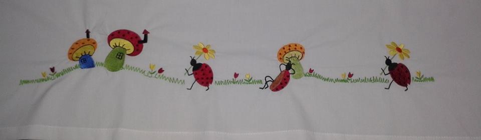 Buy Embroidered baby bed sheets in India