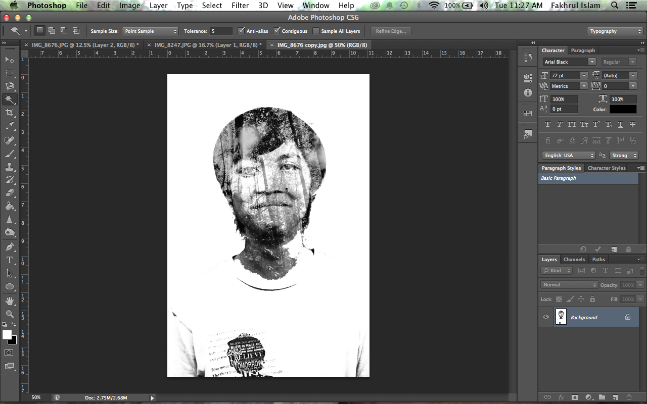 Photoshop Tutorial : Double Exposure Double Exposure Photoshop Tutorial