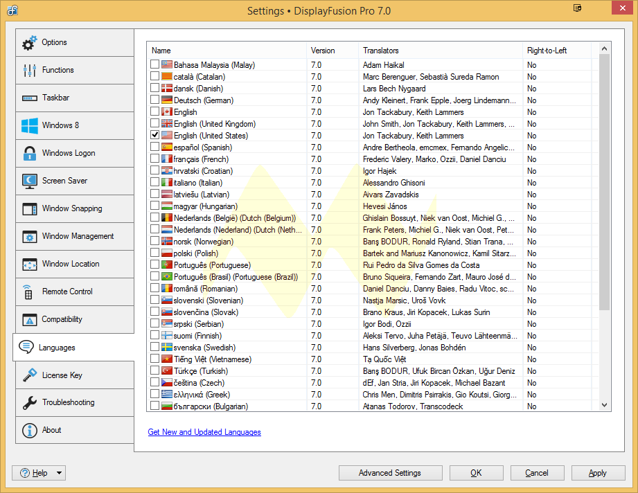 DisplayFusion Pro 7.0 DisplayFusion Pro 7.0