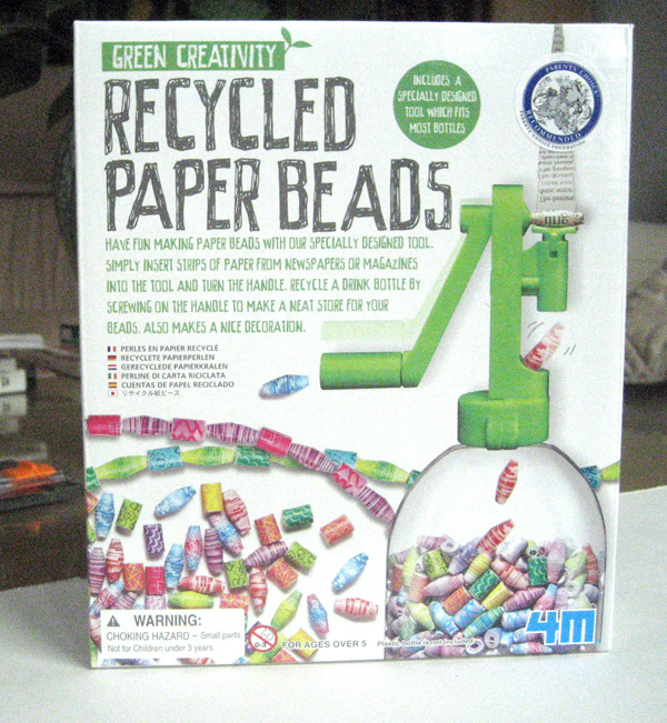 Nifty tool for making paper beads
