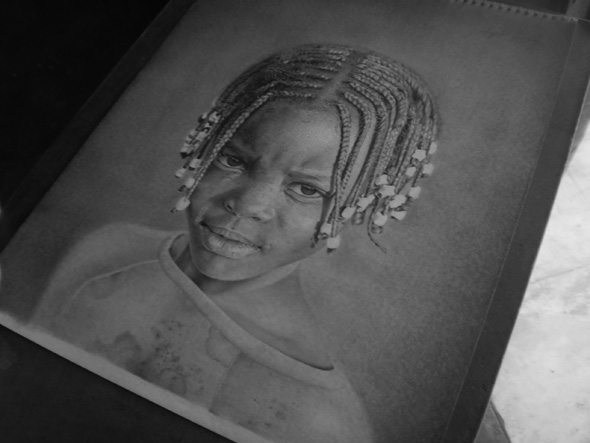 Ventana África Anyelo González Dibujo