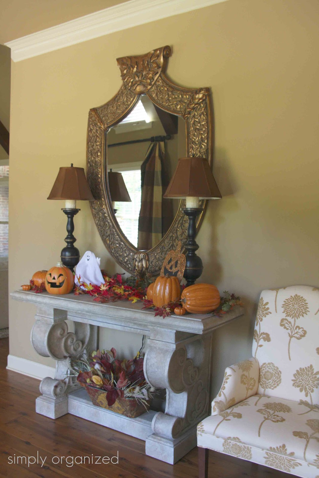 Halloween Decor Interior Home Tour Simply Organized