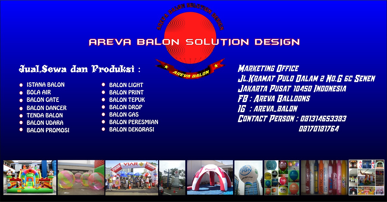 BALON PROMOSI BALON UDARA BALON GATE BALON DANCER