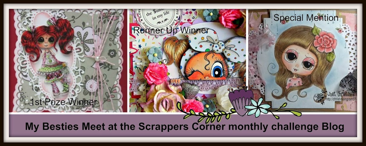 My Besties Meet at the Scrappers Corner Challenge Blog