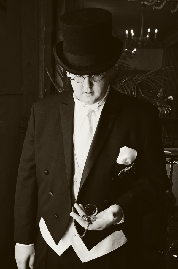 steampunk groom